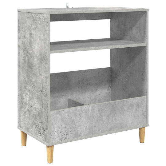 vidaXL Мебел Hi-Fi Сив 39.5x71x83cm