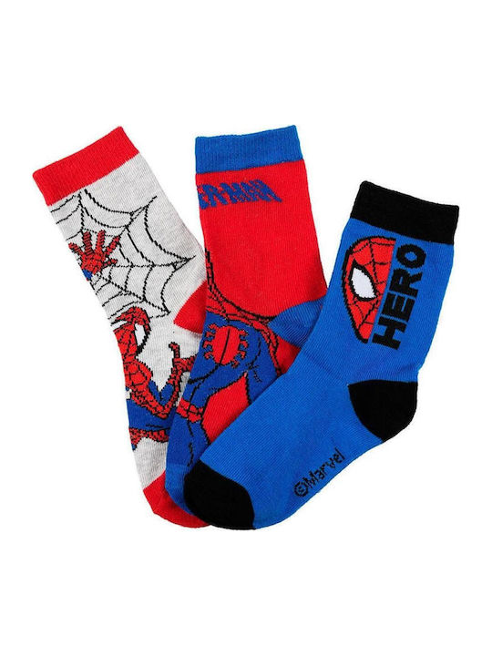 Superheroes Παιδικές Κάλτσες 3 Ζευγάρια