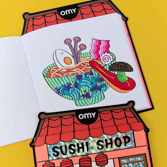 Omy Рисуване Coloring Boutique - Sushi Shop