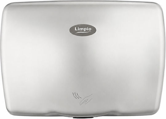 Limpio Stainless Steel Hand Dryer with Sensor in Gray Color 0.65kW HD28SLA
