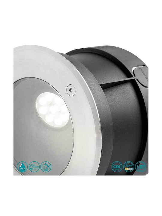 Faro Barcelona Salt Спот Стояща Лампа LED 9W с Топло Бяла Светлина IP67