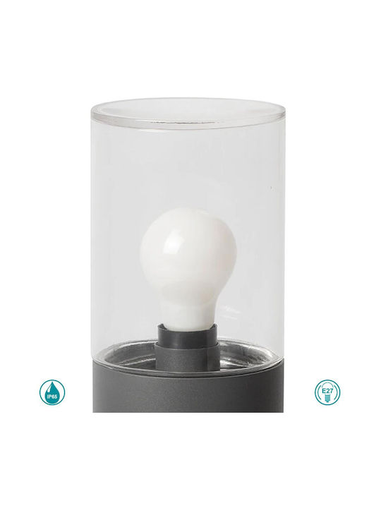 Faro Barcelona Kila Външна Малка Пост Лампа 15W IP65 за Цокъл E27