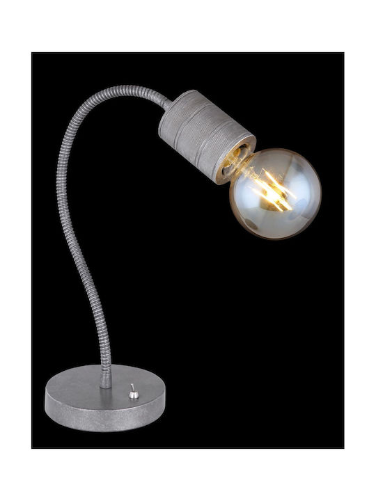 Globo Lighting Schreibtischlampe faltbar für Fassung E27 in Gray Farbe