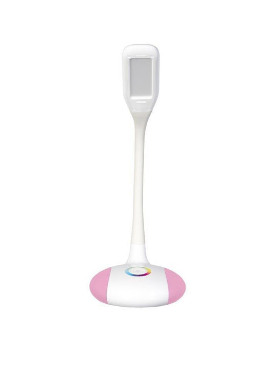 Active Jet LED Schreibtischlampe mit flexiblem Arm in Weiß Farbe