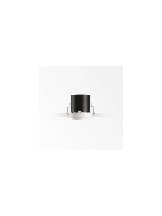 Ideal Lux Металик Хоновет Скрити Светлини с Вграден LED и Топло Бяло Светлина Бяло