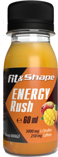 Fit & Shape Băutură Energizantă Neacidulată Produs Organic 60ml