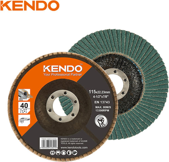 Kendo Schleifscheibe P40 Metall 125mm