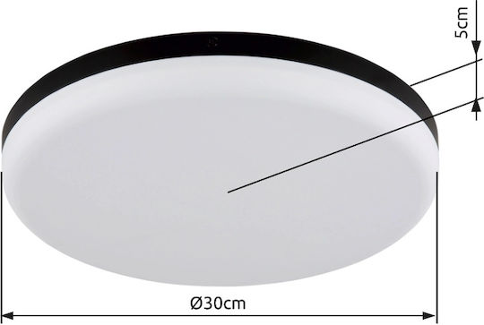Globo Lighting LED Panel 18W με Φυσικό Λευκό Φως 4000K