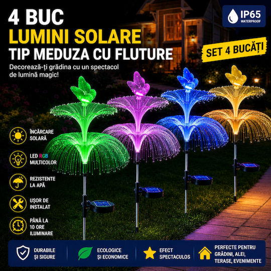Smart Set 2 Lampi Solare Flori IP65