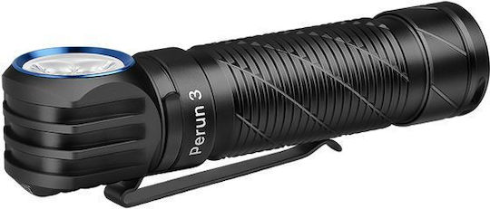 Olight Επαναφορτιζόμενος Φακός Κεφαλής LED IP68 με Μέγιστη Φωτεινότητα 3000lm Perun 3