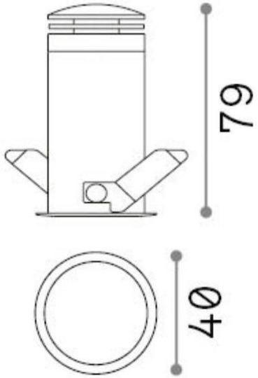 Ideal Lux Accessory for Spotlights Black 327495
