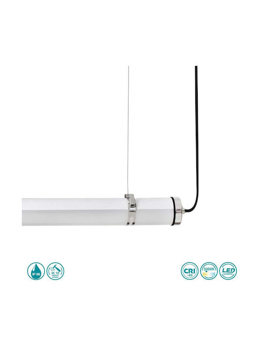 Faro Barcelona Scuba Rezistent la apă Corp de iluminat de Exterior cu LED Integrat în Culoare Alb 75754