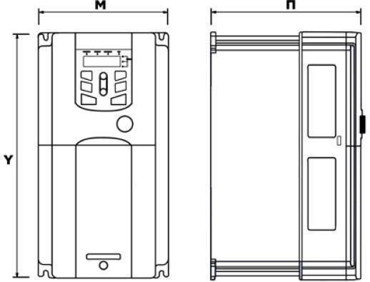 Invt Ρυθμιστής Στροφών 45KW 400V 3Φ 45kW 03.048.0150