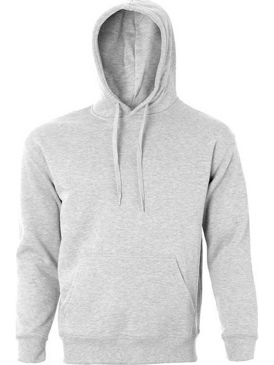 About Basics Ανδρικό Διαφημιστικό Φούτερ Μακρυμάνικο Grey Melange About Basics Ανδρικό Διαφημιστικό Φούτερ Μακρυμάνικο Grey Melange