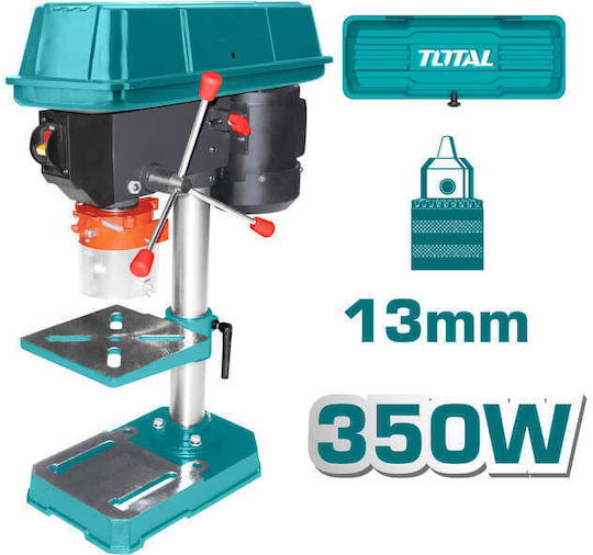 Total Κολωνάτο Δράπανο TDP133501 με Ισχύ 350 Watt