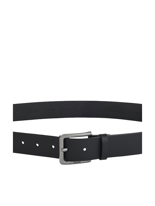 Men's Leather Black Belt