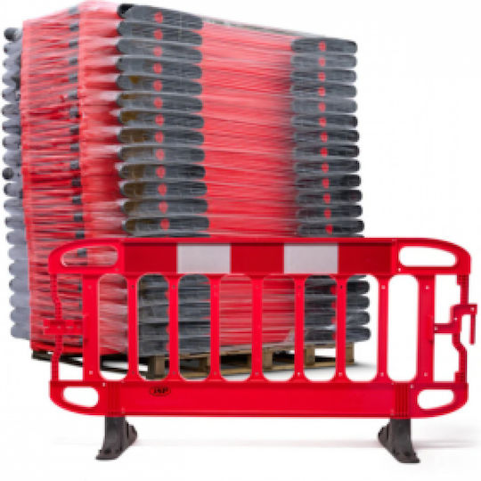 Verkehrsschilder aus Kunststoff in Rote Farbe 2m x 100cm