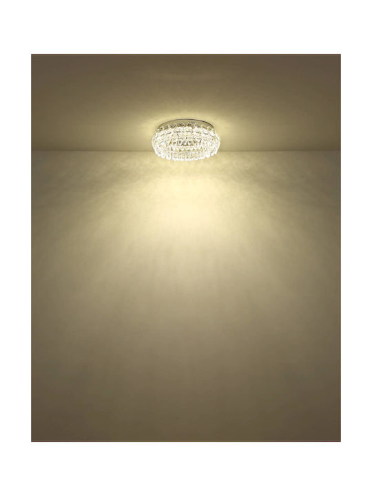 Globo Lighting Deckenleuchte Transparent mit Integrierter LED
