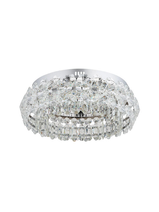 Globo Lighting Deckenleuchte Transparent mit Integrierter LED