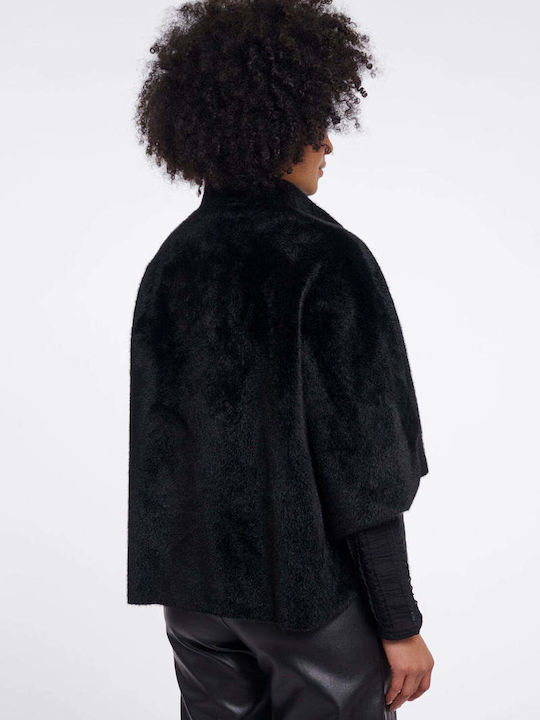 Short Women's Fur Black