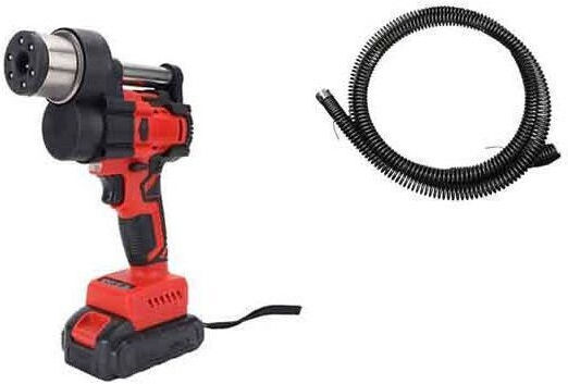 Bisutime Elektrisches Abflussreinigungsgerät 2 Batterien 48V Drain Cleaner