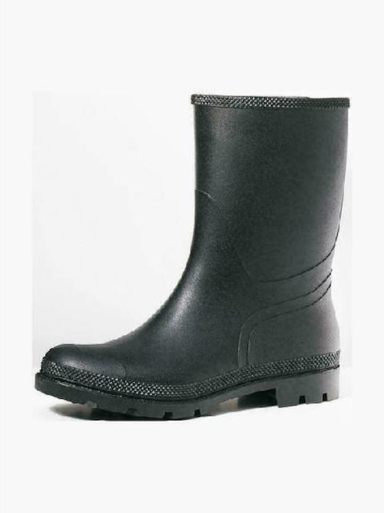 Unimac Ginocchio Non-Slip Work Wellies Tibia Black