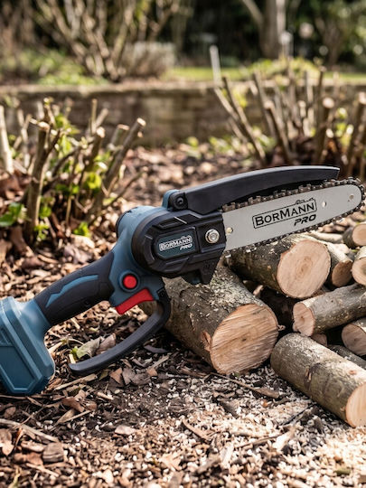 Bormann Baumschneider Akku-Kettensäge Solo Bürstenlos 20V 0.825kg mit Schiene 10cm