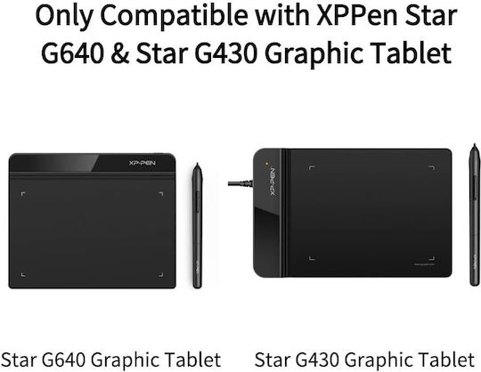 XP-Pen Pn01 Stilou tactil digital în culoare neagră