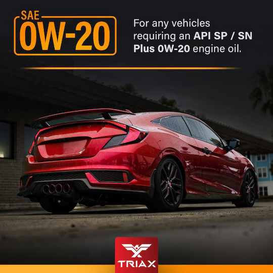 Ulei de Motor Full Sintetic Triax Synergy Srt 0w-20 Benzină Api Sn Plus Ilsac Gf-5 946 Ml