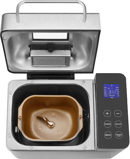 Kraft & Dele Brotbackautomat 800W Kapazität 500g mit 19 Programmen
