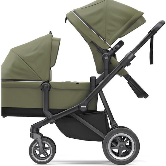 Thule Sleek Reglabil Cărucior pentru Copii Potrivit pentru Nou-Născuți Verde