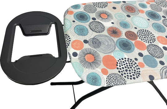 Daisy Bügelbrett Für Dampfbügeleisen Zusammenklappbar Bunt 141x38x94cm