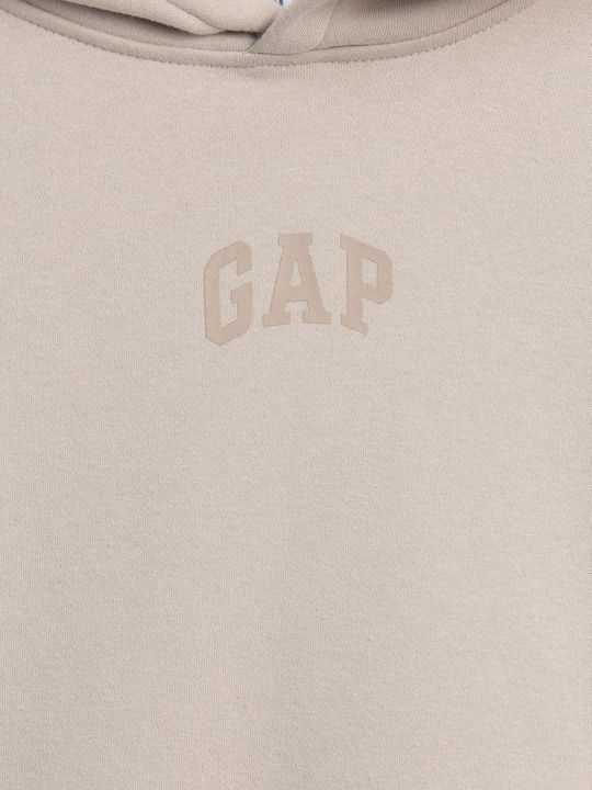 Fleece Παιδικό Φούτερ με Κουκούλα και Τσέπες Frosty Morning Gap