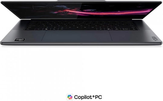 Lenovo Yoga Pro 7 15ASH11 15.3" OLED QHD+ Ecran Tactil 165Hz (Seria Ryzen AI Max+ 300-388/32GB/1TB SSD/Fără Sistem de Operare) Thunder Grey (Tastatură US)