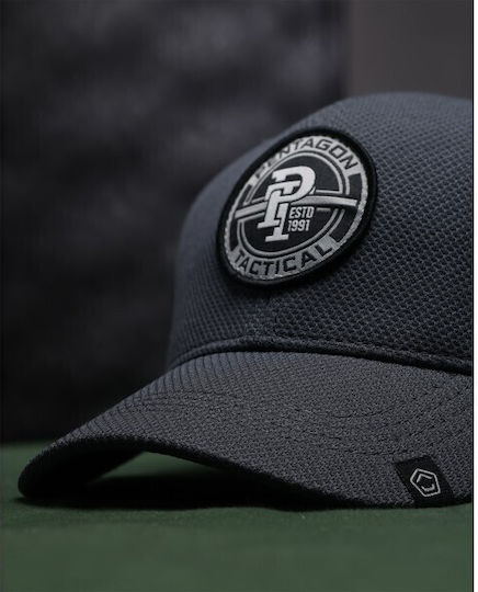 Pentagon Cluster Mesh BB Cap Hunting Hat Wolf Grey