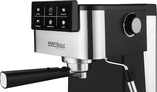 Kraft & Dele Espressor 1500W Presiune 20bar Negru KD4291