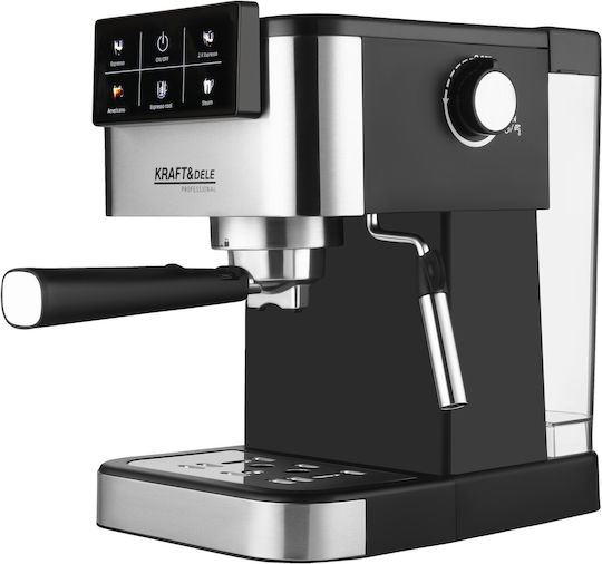 Kraft & Dele Espressor 1500W Presiune 20bar Negru KD4291