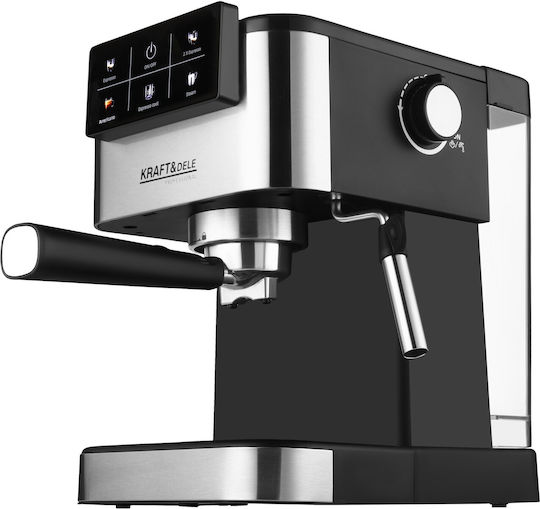 Kraft & Dele Espressor 1500W Presiune 20bar Negru KD4291