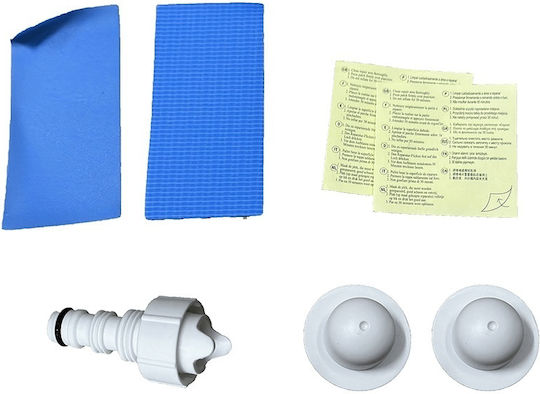Avenli Piscină Rotundă PVC 4383 l cu Cadru Metalic 305x76 cm