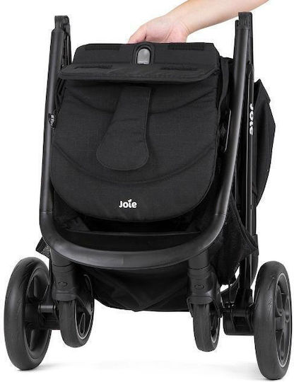 Joie Litetrax 4 Καρότσι Μωρού Kατάλληλο για Nεογέννητο Μαύρο