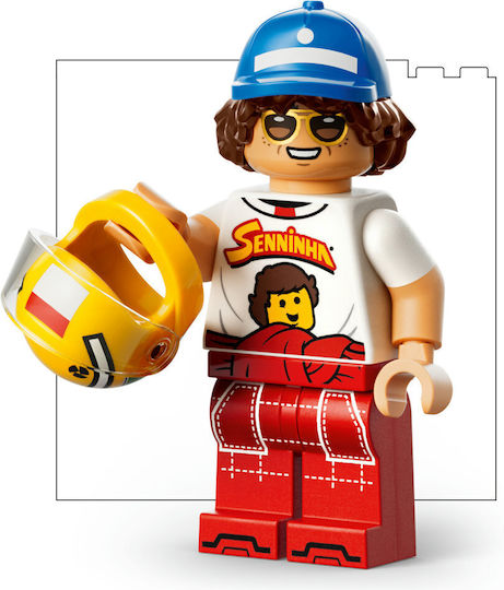 LEGO Ediții Formula 1 Casca Ayrton Senna pentru 14+ Ani 931 buc