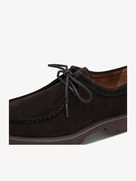 Suede Men's Casual Shoes Brown