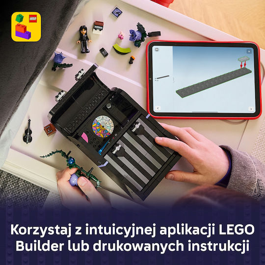 LEGO Rucsac Wednesday Wednesday pentru 9+ Ani 401 buc