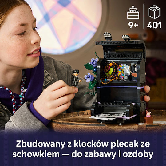 LEGO Rucsac Wednesday Wednesday pentru 9+ Ani 401 buc