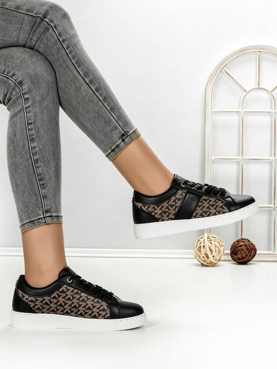 Adidași Flatforms Pentru Femei Negri