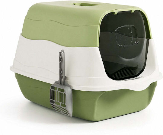 Toaletă pentru pisici Verde M48 x L34 x Î31cm
