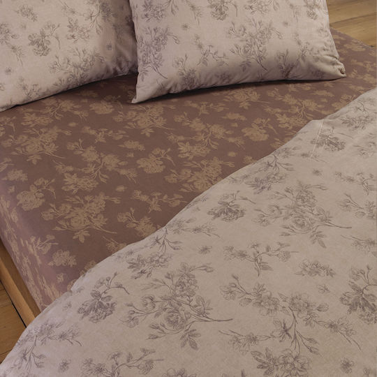 Nef-Nef Homeware Dream Комплект Чаршафи Двойни 240x270см Екрю (4бр)