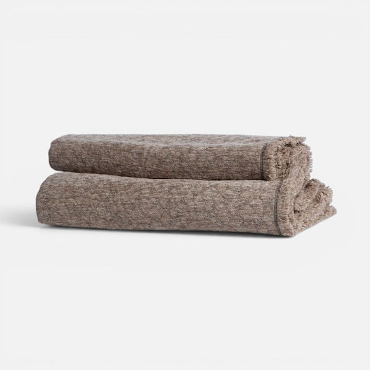 Nef-Nef Homeware Акр-bamb-пол Decore Покривка за триместен диван Chenille 170x300см Екрю