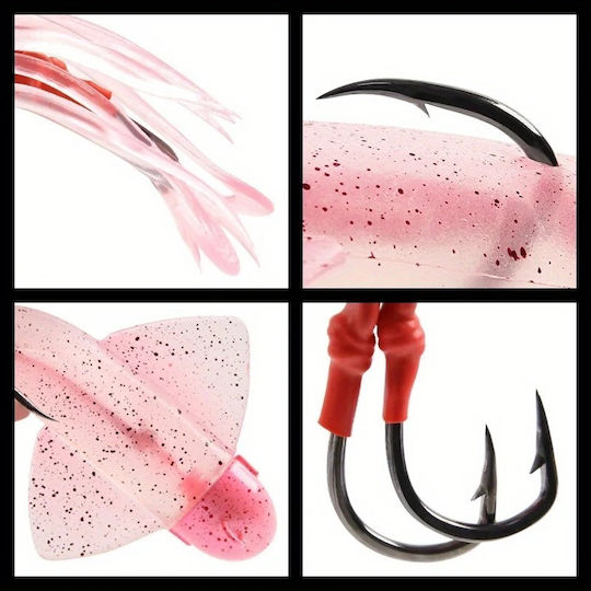 MAX Fluorescent Squid Jig 180gr Blue