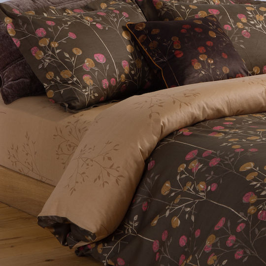 Nef-Nef Homeware Σετ Υπέρδιπλη 240x230cm Audrey Brown